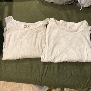 Loft Vintage Soft Long Sleeve Tee Bundle